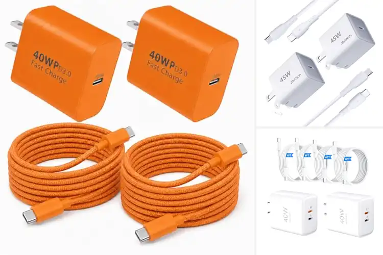 Detailed view of Best 2 Pack Fast Charger Bundles
