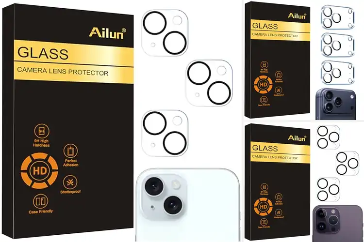 Detailed view of Best 3-Pack Camera Lens Protectors For iPhone