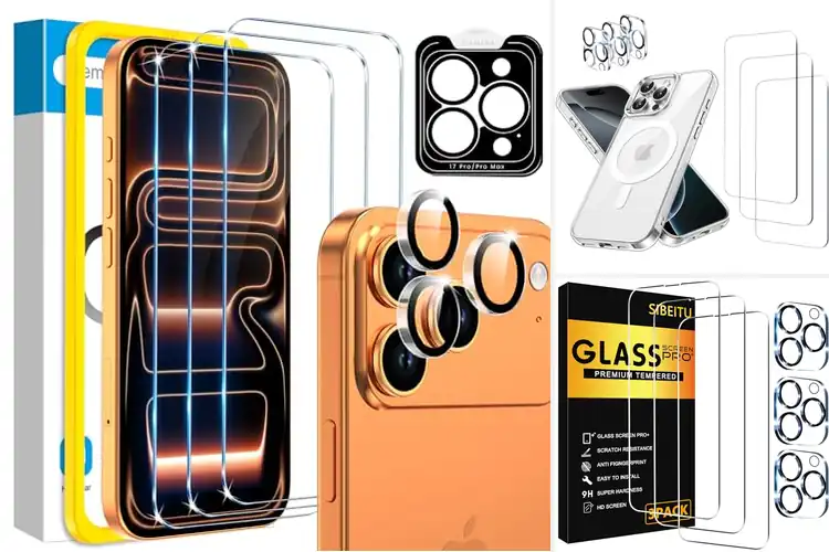 Detailed view of Best 3 Pack Screen Protectors And Lensi Protection Kit