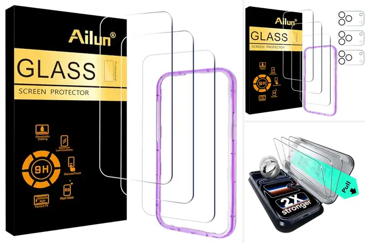 Detailed view of Best 3 Pack Screen Protectors For iPhone 17 Pro Max