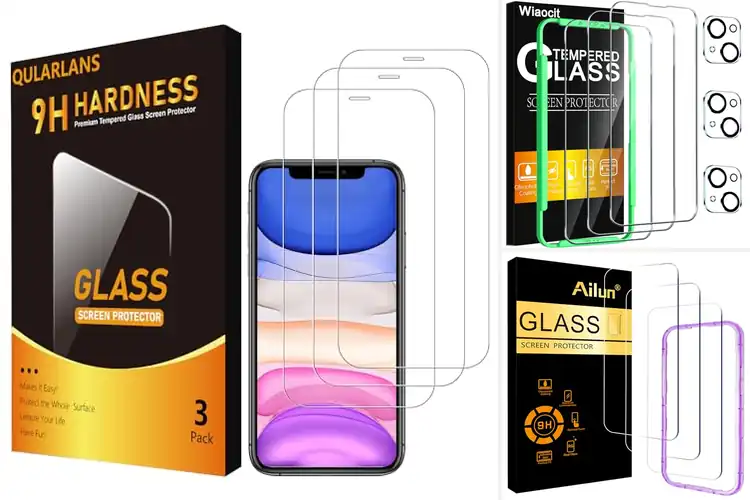 Detailed view of Best 3-Pack Tempered Glass Screen Protectors