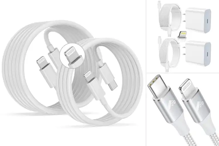 Detailed view of Best 6ft 10ft USB C Lightning Cable
