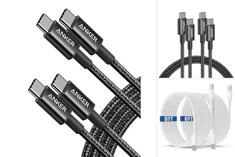 Detailed view of Best 6FT USB C Cable for Fast, Durable & Safe Charging