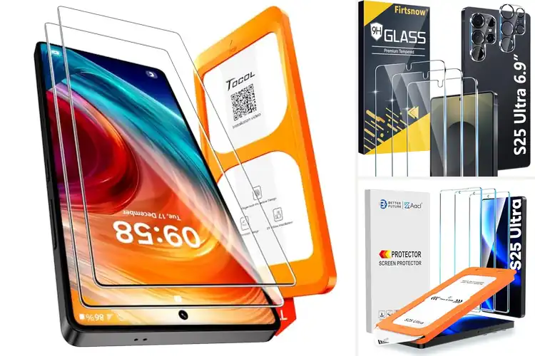 Detailed view of Best 9H Hardness Screen Protectors For Galaxy S25 Ultra