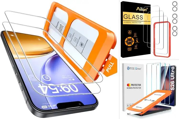 Detailed view of Best 9H Tempered Glass Protectors