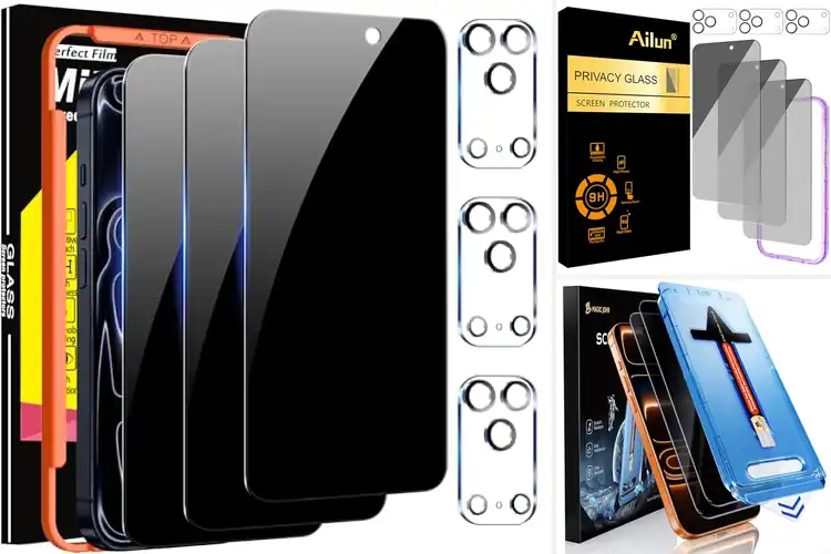 Detailed view of Best Anti Spy Glass For iPhone 17 Pro Max