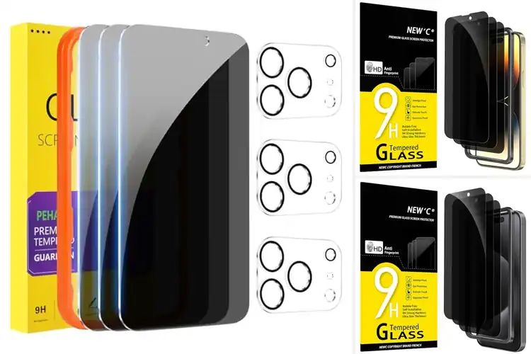 Detailed view of Best Anti-Spy Tempered Glass Protectors