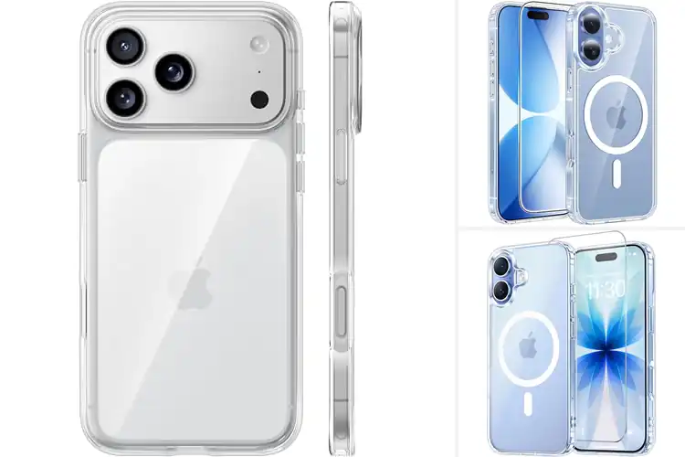 Detailed view of Best Anti Yellowing Transparent Cases
