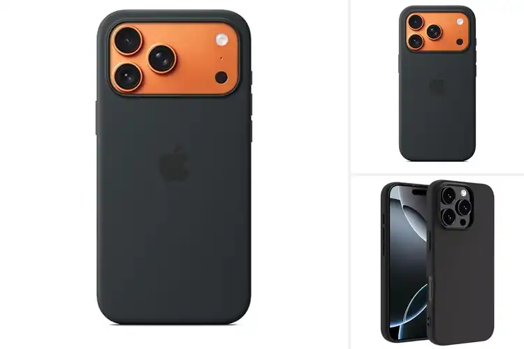 Detailed view of Best Black Finish Case: Sleek Protection with MagSafe Ready