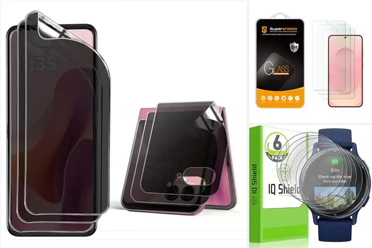 Detailed view of Best Bubble-Free Screen Shield