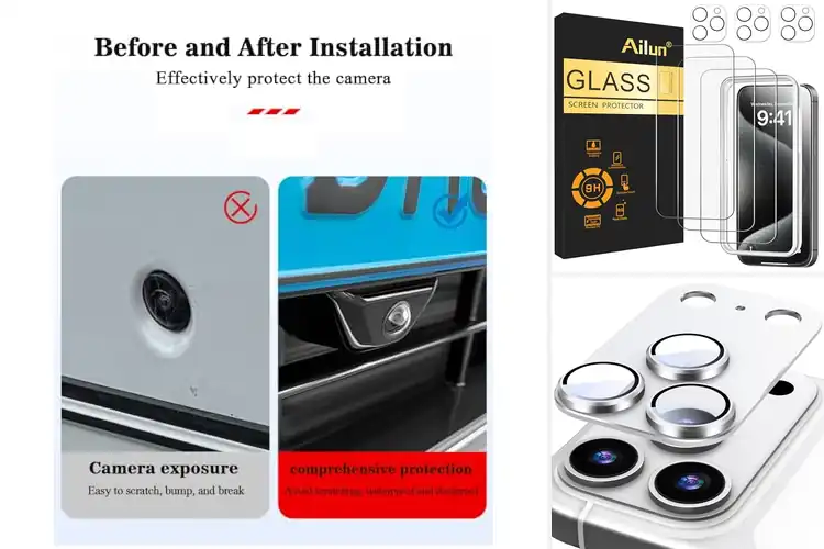 Detailed view of Best Camera Lens Frame Protection