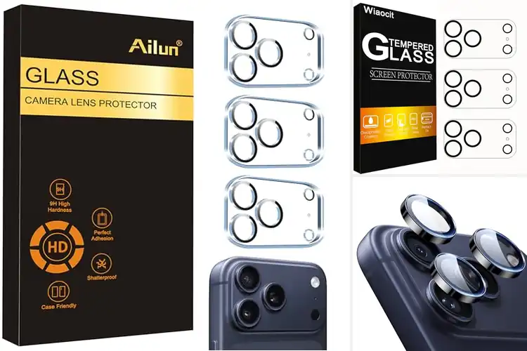Detailed view of Best Camera Lens Protectors for iPhone 17 Pro Max