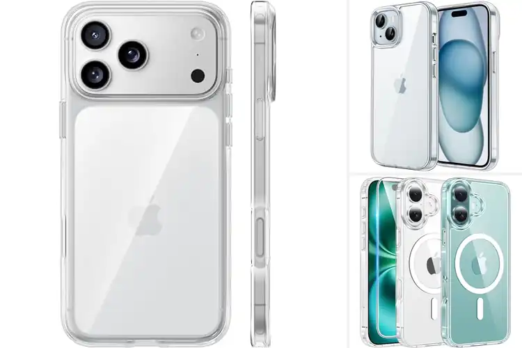 Detailed view of Best Clear Anti Yellowing Cases