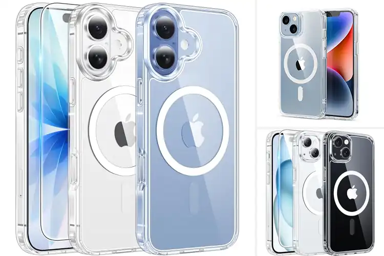 Detailed view of Best Clear Magnetic Cases