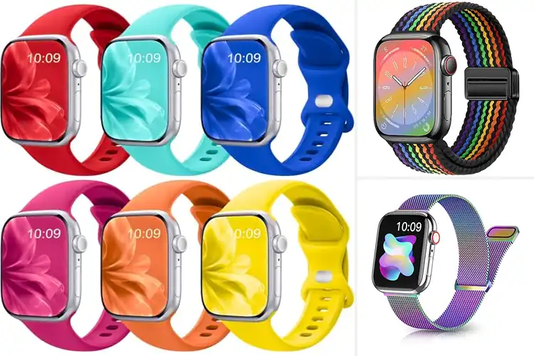 Detailed view of Best Colorful Watch Bands: Brighten Your Style with Ease