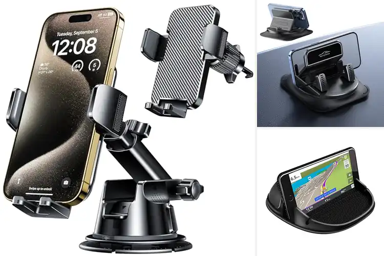 Detailed view of Best Dashboard Phone Holders for Safer, Smoother Drives
