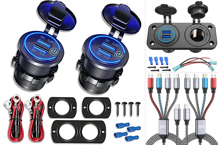 Detailed view of Best Dual Port Charging Kits