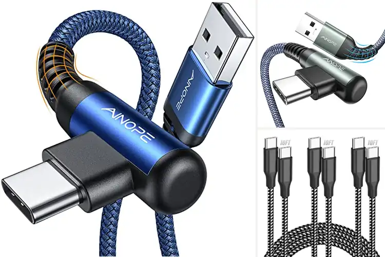 Detailed view of Best Durable Nylon Braid USB C Cable