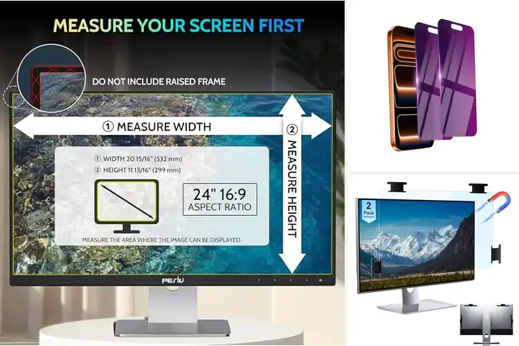 Detailed view of Best Eye Protective Privacy Screen Protectors