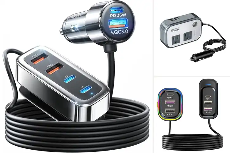 Detailed view of Best Family Car Travel Chargers