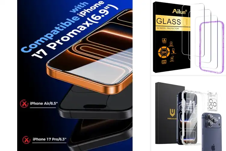 Detailed view of Best HD Clarity Screen Protectors For iPhone 17 Pro Max