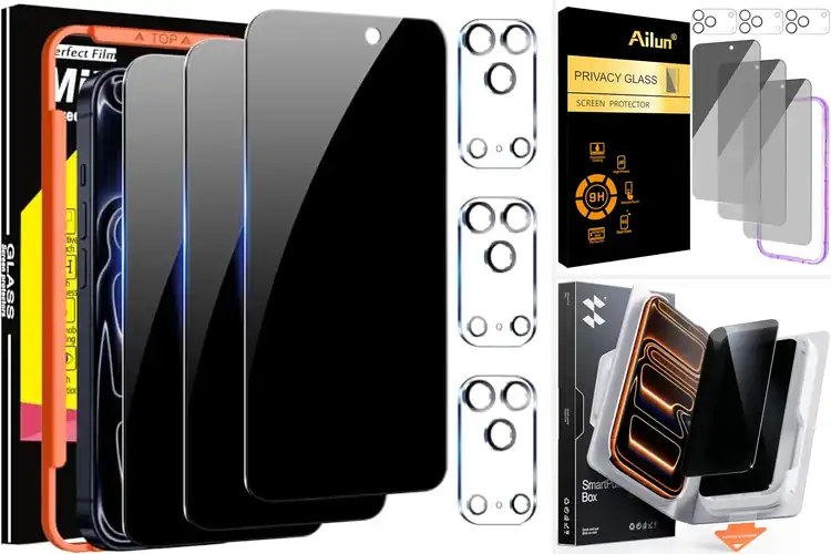 Detailed view of Best iPhone 17 Pro Max Privacy Glass Protectors