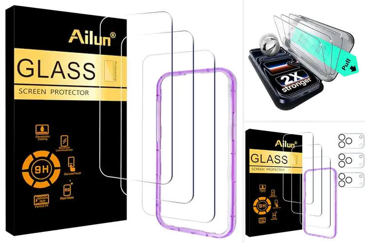 Detailed view of Best iPhone 17 Pro Max Screen Protector 3 Pack