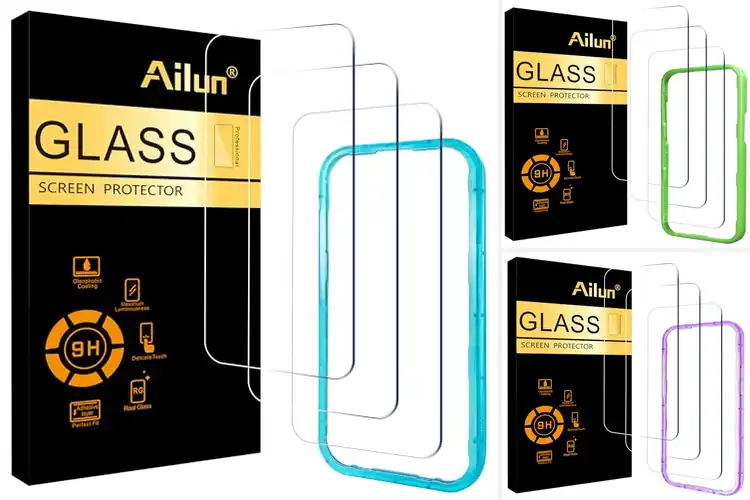 Detailed view of Best iPhone Screen Protectors with Installation Frames