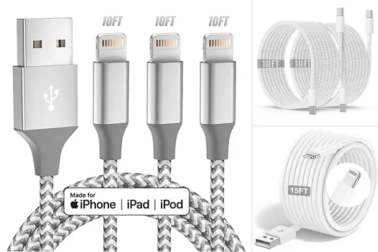 Detailed view of Best Long iPhone Cables