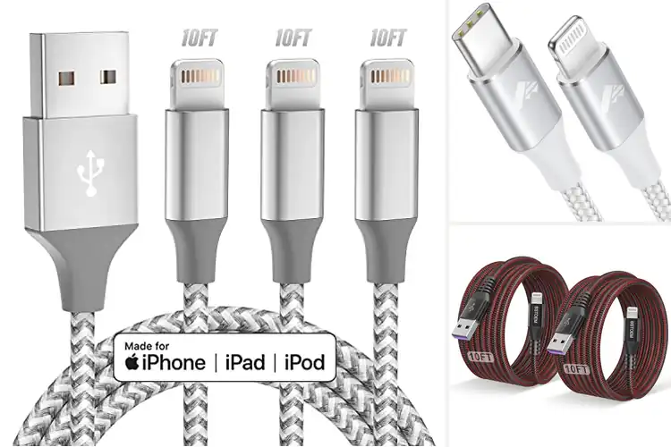 Detailed view of Best Long Lightning Cables for Easy, Tangle‑Free Charging