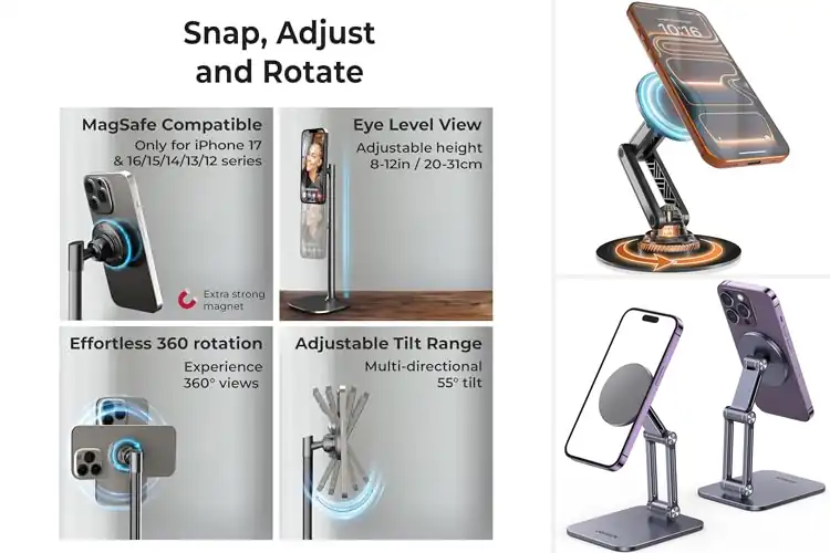 Detailed view of Best Magnetic Phone Stands