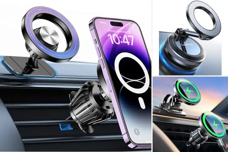 Detailed view of Best Magsafe Phone Mounts for a Safer, Smoother Drive