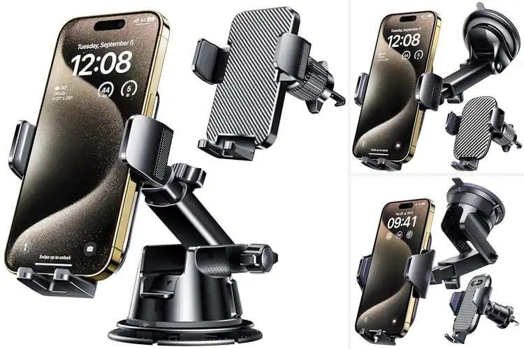 Detailed view of Best Phone Mounts: Top 10 Picks for Safer, Smarter Driving