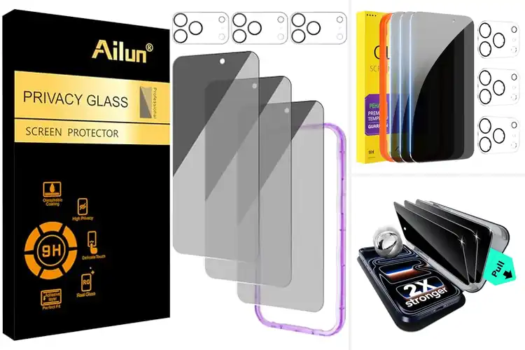 Detailed view of Best Privacy Screen Protectors For iPhone 17 Pro Max