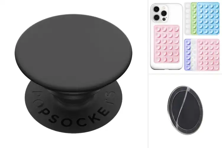 Detailed view of Best Repositionable Adhesive Phone Grip