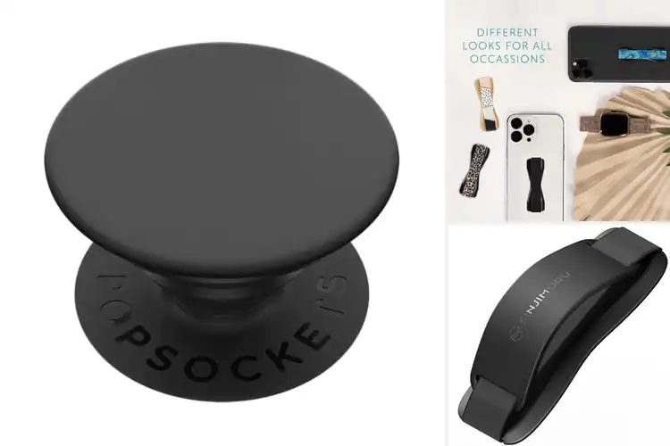 Detailed view of Best Repositionable Phone Grips for Secure Comfort