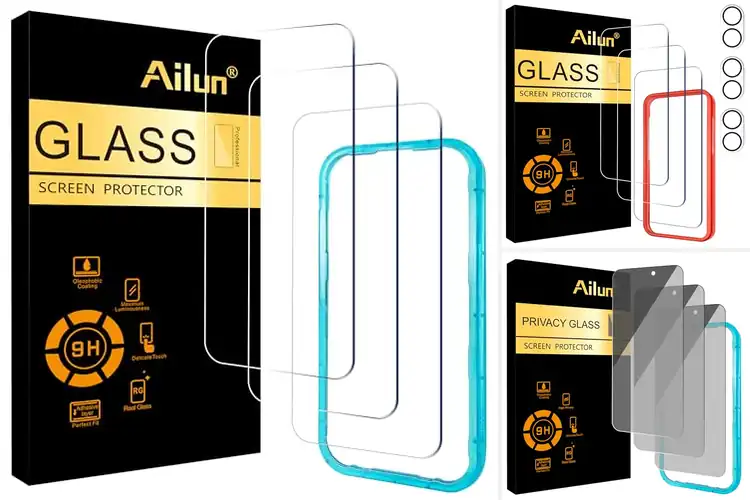 Detailed view of Best Screen Protector Installation Frames
