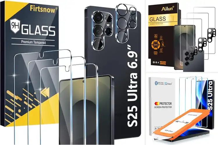 Detailed view of Best Screen Protectors For Galaxy S25 Ultras