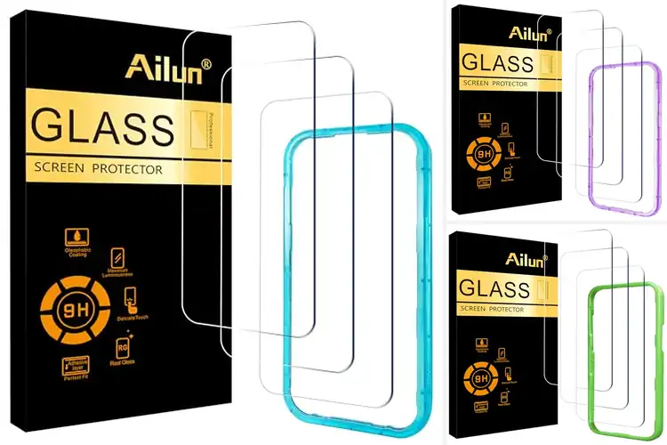 Detailed view of Best Screen Protectors with Installation Frame