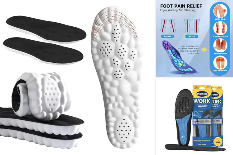 Detailed view of Best Shock Absorption: Top 10 Insoles for Cloud-Like Comfort