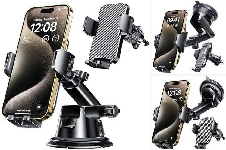 Detailed view of Best Suction Cup Dashboard Phone Holders