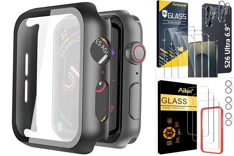 Detailed view of Best Tempered Glass Protector Cases