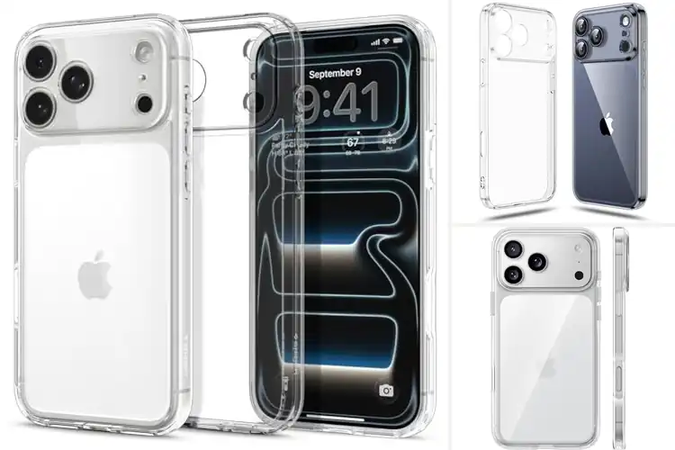 Detailed view of Best Ultra Clear TPU PC Case For iPhone 17 Pro Max