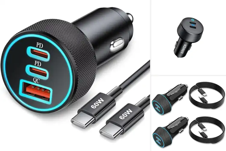 Detailed view of Best USB C Fast Car Chargers