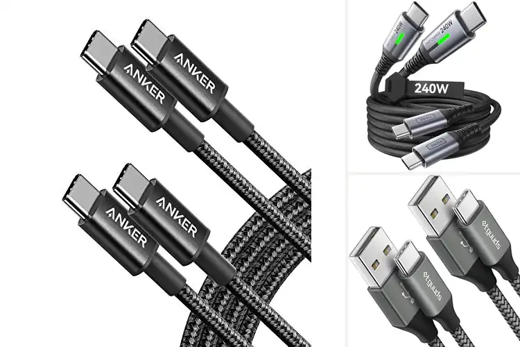 Detailed view of Best USB C Fast Chargers With 6FT Cables