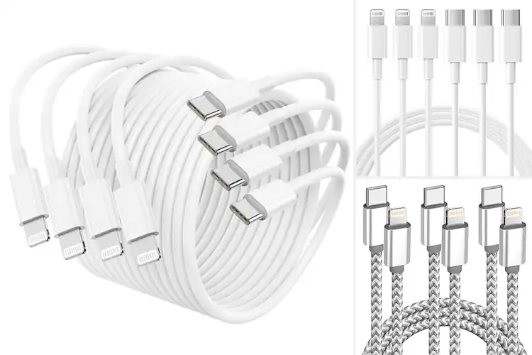 Detailed view of Best USB C to Lightning Cable Packs