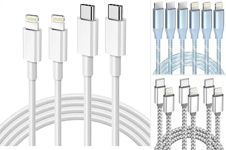 Detailed view of Best USB C to Lightning Charging Cables