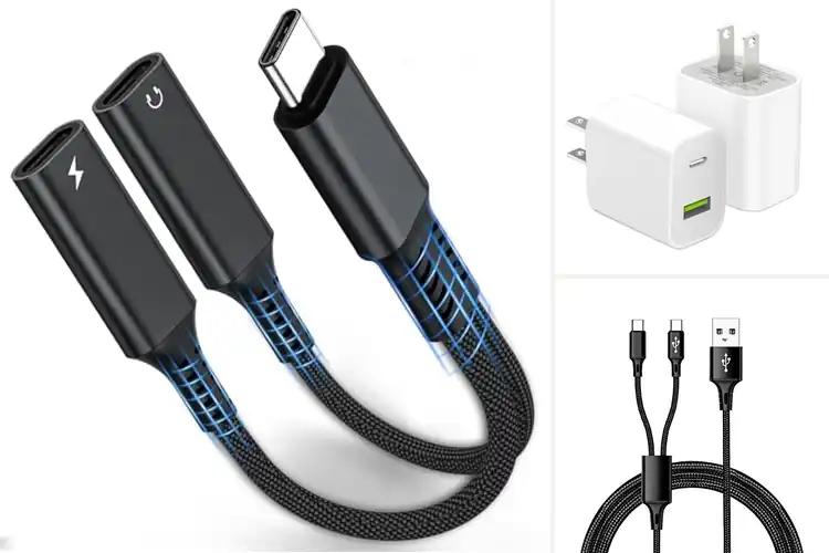 Detailed view of Best Value Dual Port USB C Charger
