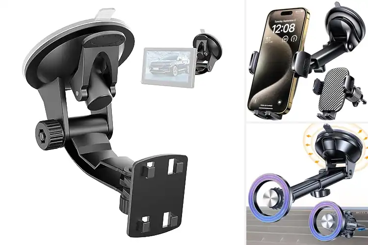 Detailed view of Best Windshield Mounts: Secure, Smart Picks for Safer Drives