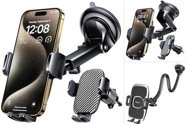 Detailed view of Best Windshield Phone Mounts for Secure, Hands‑Free Driving